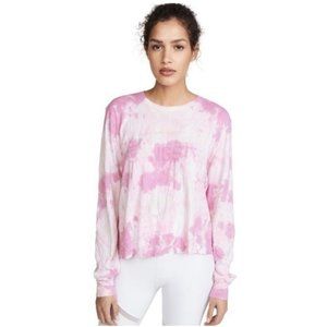 Spiritual Ganaster Supernova Long Sleeve Amethyst Pink Bleach Tie Dye M/L